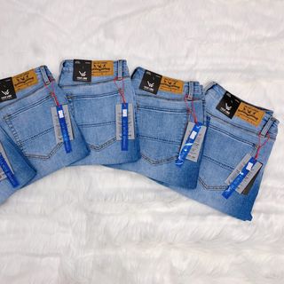 QUẦN SHORT JEAN NAM MÀU XANH LOANG VALUE LARGE CAO CẤP