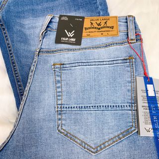 QUẦN SHORT JEAN NAM MÀU XANH LOANG VALUE LARGE CAO CẤP