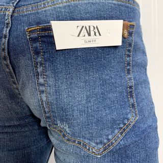 QUẦN JEAN NAM HIỆU MÀU XANH ĐẬM CAO CẤP