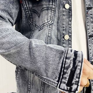 ÁO KHOÁC JEAN NAM MÀU XÁM HÀNG CAO CẤP