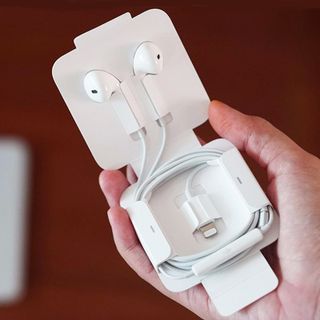 Tai nghe siu giấy chân IPhone zin IC cắm vào nghe luôn