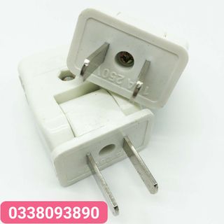 Phích cắm điện chân dẹt gật gù 180 độ