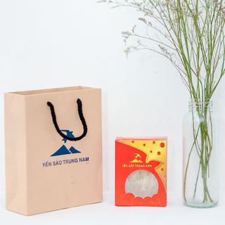 Tổ Yến Sào Tinh Chế (8g/Hộp) (Tổ Yến làm sạch/Tổ Yến Sạch chế biến từ Tổ Yến Thô /Tổ Yến còn lông) Yến Sào Trung Nam
