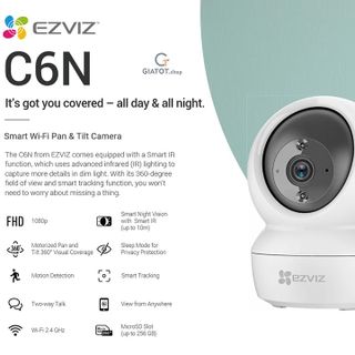 Camera wifi trong nhà EZVIZ CS-C6N full HD 1080P