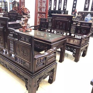 Bộ ghế phòng khách cổ đồ đại