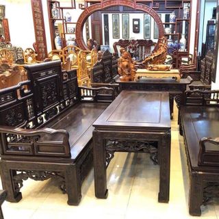 Bộ ghế phòng khách cổ đồ đại