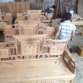 Bộ ghế phòng khách cổ đồ đại