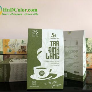 Trà Đinh Lăng Thái Hưng (trà thảo dược,100% tự nhiên, dạng túi)- tăng tuần hoàn não, giảm đau đầu, ngủ ngon