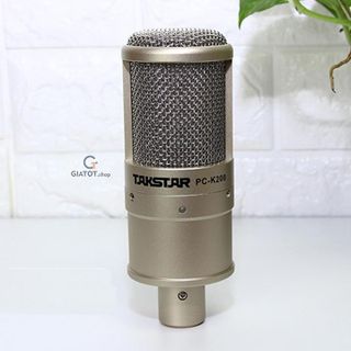 Micro livestream Takstar PC- K200 dùng thu âm và hát karaoke online