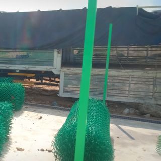 dây kẽm gai, dây thép gai hình thoi bọc nhựa