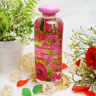 Nước hoa hồng Bulgaria , Nước hoa hồng Lema nắp đổ 500ml tự nhiên an toàn tuyệt đối cho mọi làn da