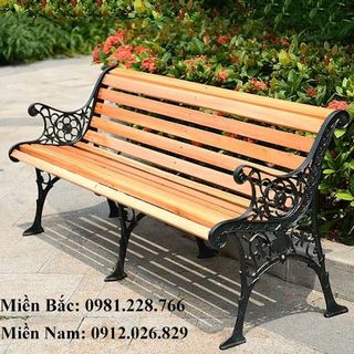 Ghế công viên gang đúc