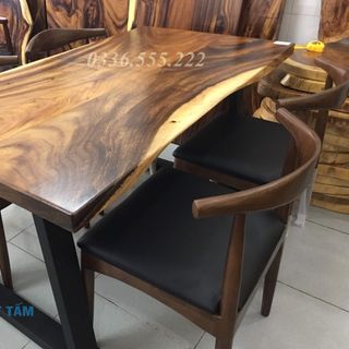 bàn gỗ me tây dài 1,45m
