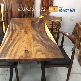 bàn gỗ me tây dài 1,45m