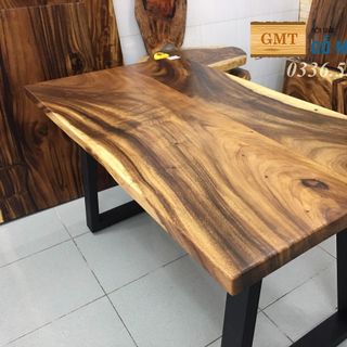 bàn gỗ me tây dài 1,45m