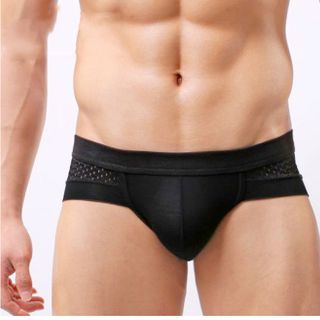 Quần lót nam sợi tơ kháng khuẩn - Lỗ thông khí