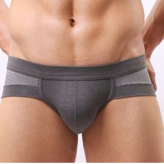 Quần lót nam sợi tơ kháng khuẩn - Lỗ thông khí