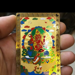 kim bài thần tài mật tông ngũ sắc