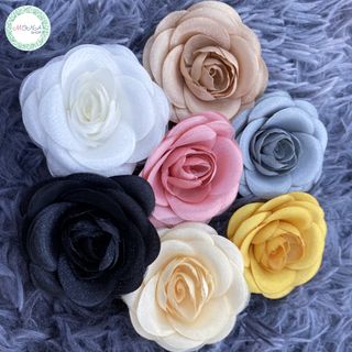HOA CÀI ÁO BÔNG CÀI ÁO CÓ KIM GÀI HÌNH HOA HỒNG ĐỦ MÀU