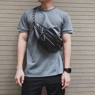 Túi bao tử da unisex