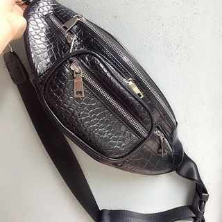 Túi bao tử da unisex