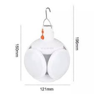 ĐÈN TÍCH ĐIỆN NĂNG LƯỢNG MẶT TRỜI 4 CÁNH HOA 100W