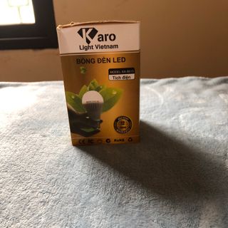 [ XẢ HÀNG] Bóng đèn Tích Điện9W tiết kiệm 80% năng lượng SIÊU BỀN (Vàng)