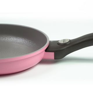 Chảo Ceramic Hoa Cúc Họa Mi Happy Home Pro màu hồng - size 20 - Đáy Từ