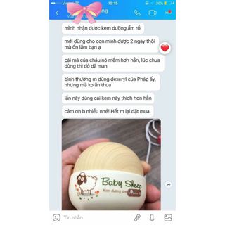 Kem Dưỡng Ẩm Cho Bé Baby Sheep I’m Nature 50gr