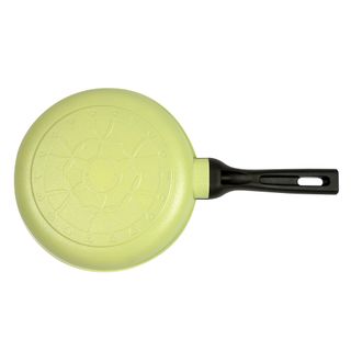 Chảo Ceramic Hoa Cúc Họa Mi Happy Home Pro màu vàng - size 24 - Đáy Từ