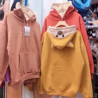 Áo hoddi nón xinh xắn