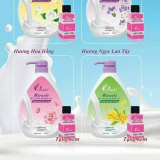 SỮA TẮM DƯỠNG DA CHARME MIRACLE - 1000ml