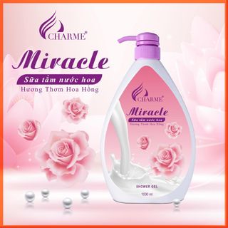 SỮA TẮM DƯỠNG DA CHARME MIRACLE - 1000ml