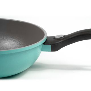 Chảo Xào Ceramic Hoa Cúc Họa Mi Happy Home Pro màu xanh pastel - size 26 - Đáy Từ