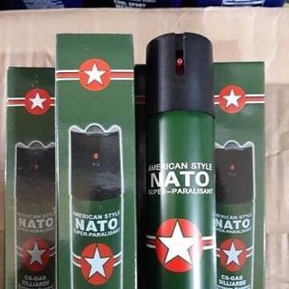 BÌNH XỊT HƠI CAY NATO CHAI 110ML