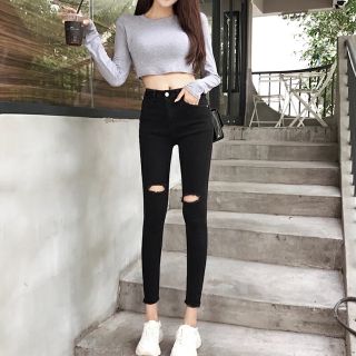 Quần Kaki rách gối Size M,L,XL