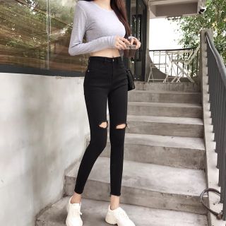 Quần Kaki rách gối Size M,L,XL