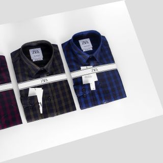 SƠ MI CARO QUANG CHÂU, CHẤT COTTON, HANG CAO CẤP