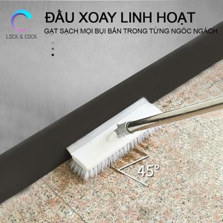 CHỔI LAU SÀN GẬT NƯỚC 2 MẶT