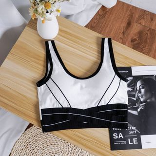 Áo tập 3 lỗ bra chéo bụng t10