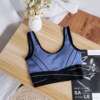 Áo tập 3 lỗ bra chéo bụng t10