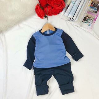 Bộ Cotton Zip cho bé