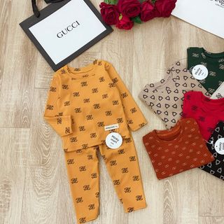 Bộ thun tăm giữ nhiệt Minky cho bé