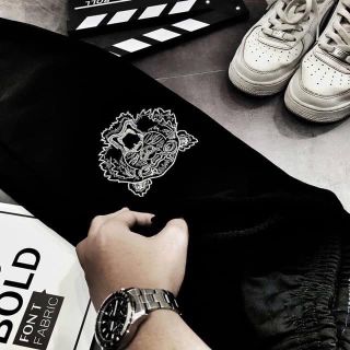 Bộ Nỉ Thu Đông Nam Thêu Đầu Hổ