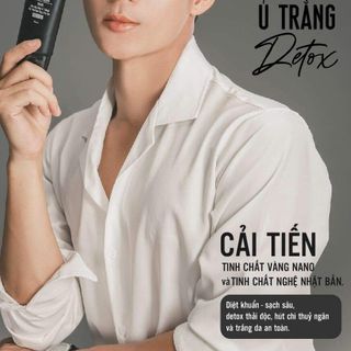 Sữa Rữa Mặt Ủ Trắng Detox - Nun Platinum