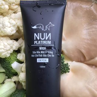 Sữa Rữa Mặt Ủ Trắng Detox - Nun Platinum