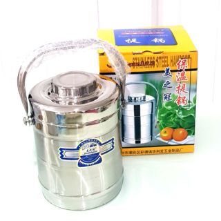 Cặp lồng Cơm inox Meziguan 3 Ngăn Giữ Nhiệt Tối Ưu