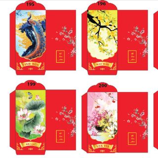 Lì xì Tết 2021 kèm túi kính
