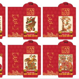 Lì xì Tết 2021 kèm túi kính