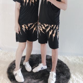 bộ thể thao nam nữ chất thun mè - sét bộ thể thao